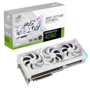 ASUS RTX 4090 ROG STRIX 24GB GDDR6X OC WHITE - BullTech Store