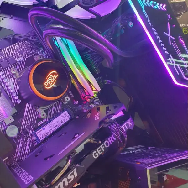 PC Gamer A Xzeal Black Iron ARGB- Bulltech Store
