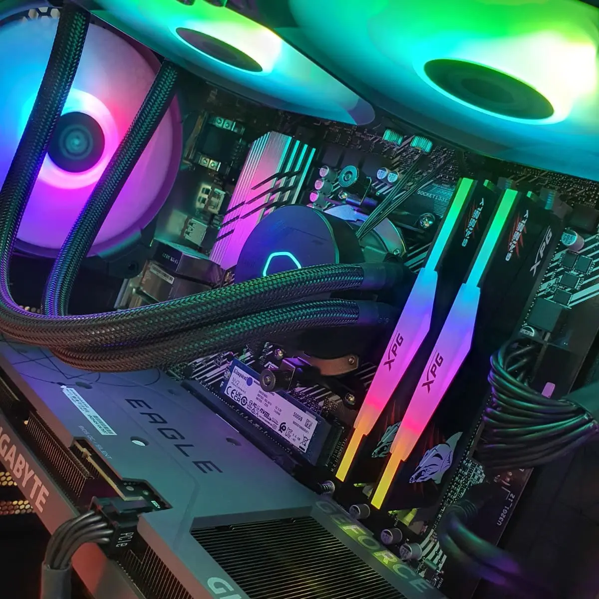 PC Gamer Black Eagle 4060 Ti - Bulltech Store