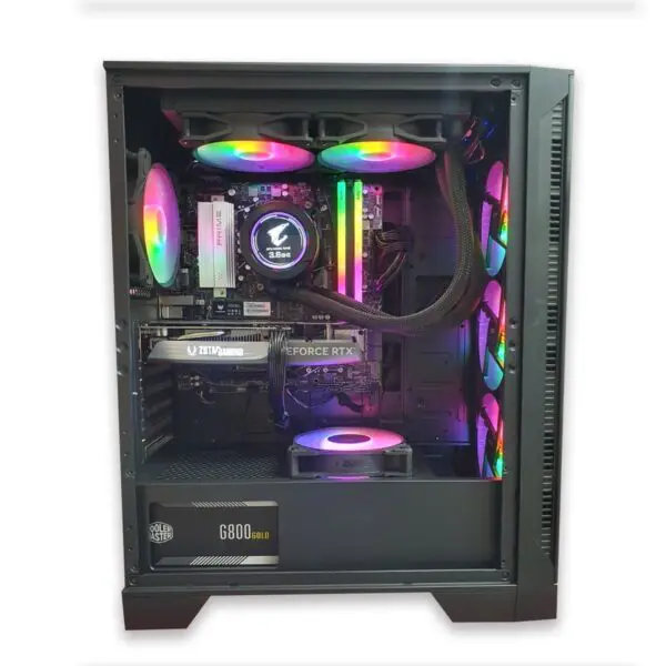 PC Gamer Black Lancelot 4060 - Bulltech Store