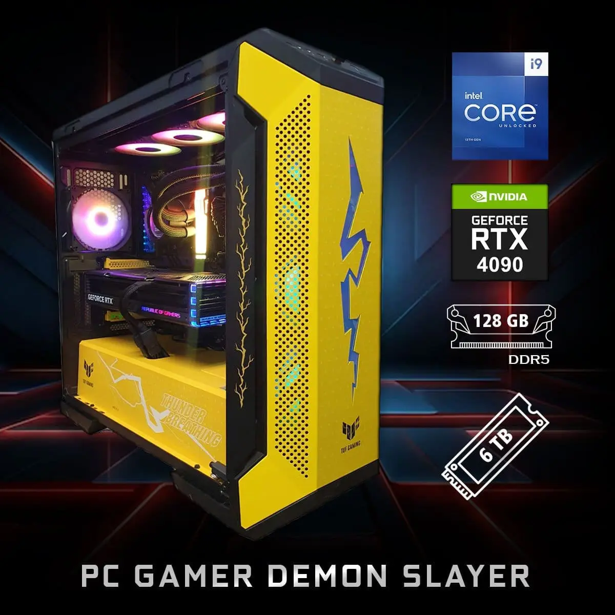 PC Gamer Demon Slayer - Bulltech Store