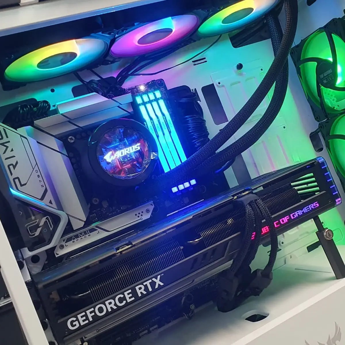 PC Gamer GT501 White TUF 13900KF - Bulltech Store