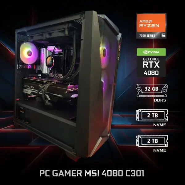 PC Gamer MSI 4080 C301