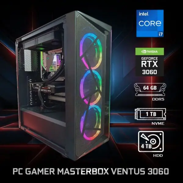 PC Gamer MasterBox Ventus 3060