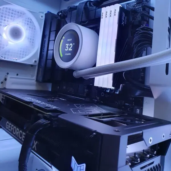 PC Gamer Arion NZXT Elite White Pro - Bulltech Store