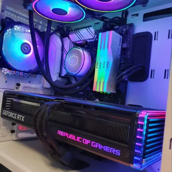 PC Gamer Azeon Rog Strix 4080 White Pro - Bulltech Store