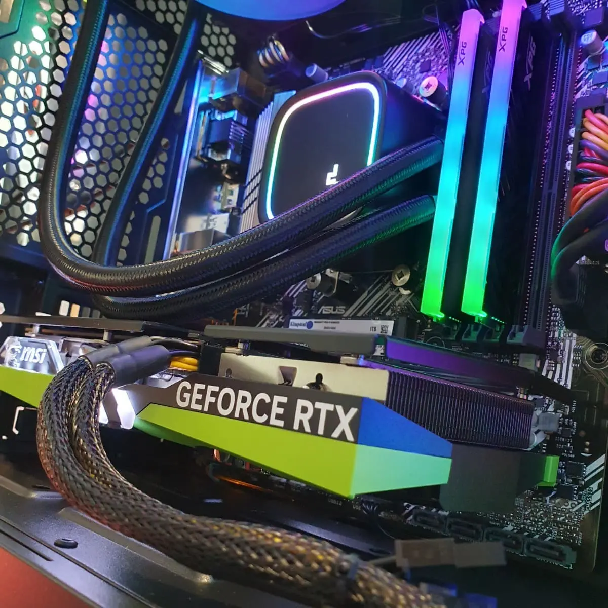 PC Gamer TD500 4060 MSI X NV - Bulltech Store