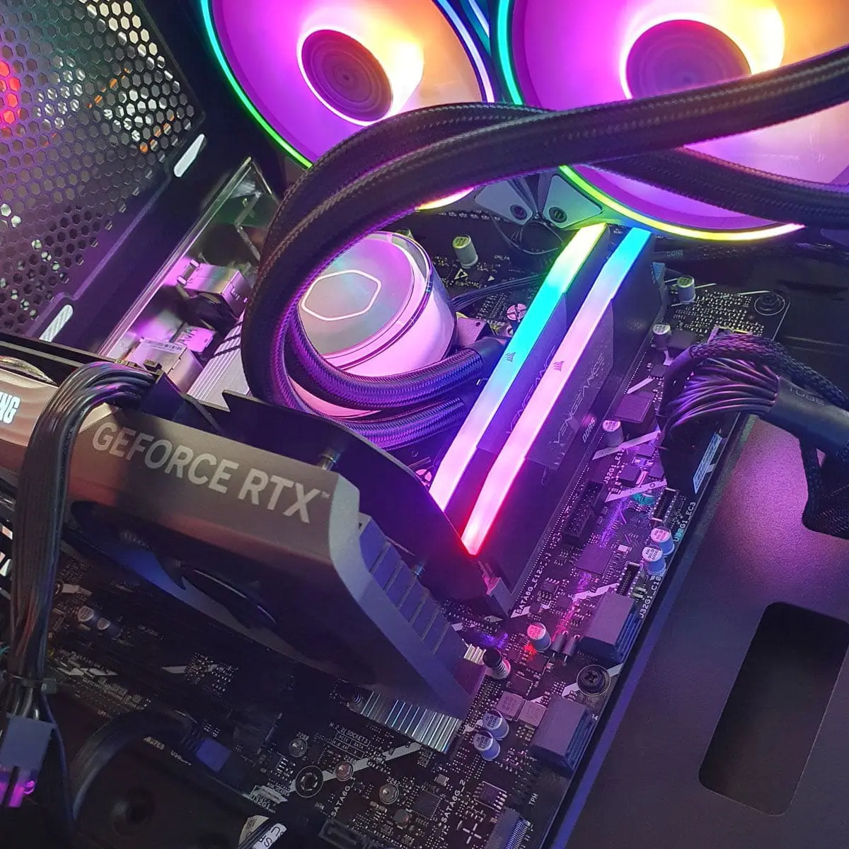 PC Gamer Twin Edge AX - Bulltech Store