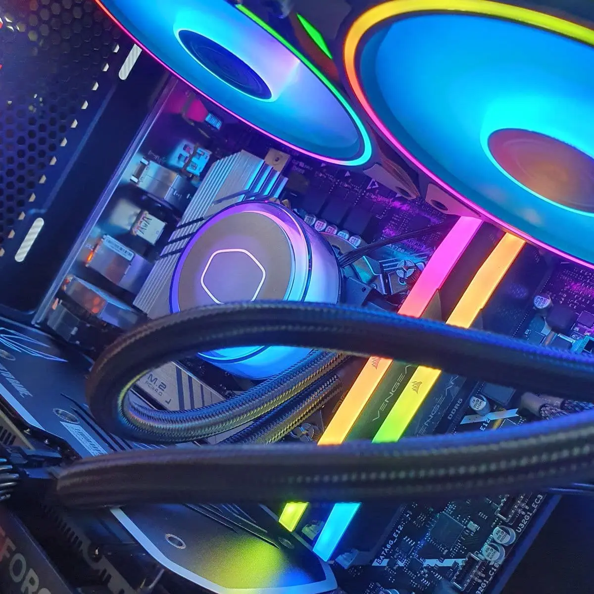 PC Gamer Twin Edge AX - Bulltech Store