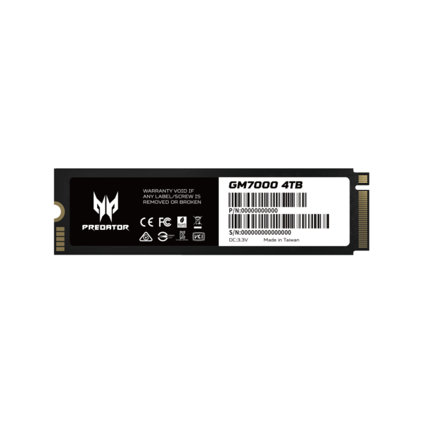 SSD NVMe Acer Predator GM7000 4TB