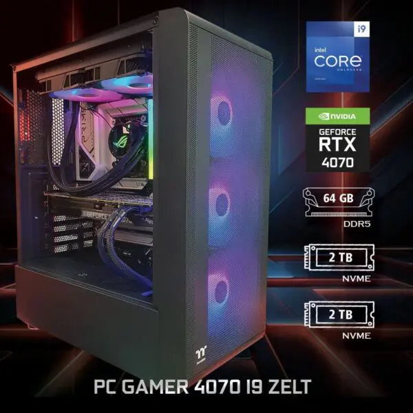 PC Gamer 4070 i9 Zelt - Bulltech Store