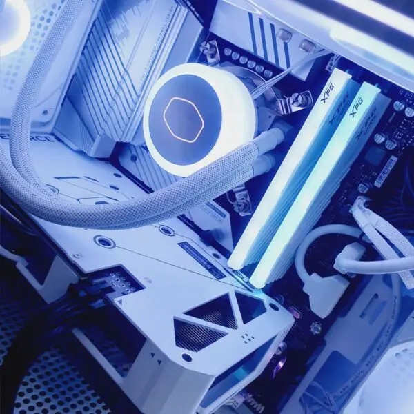 PC Gamer White Pano Elite 4060 Ti
