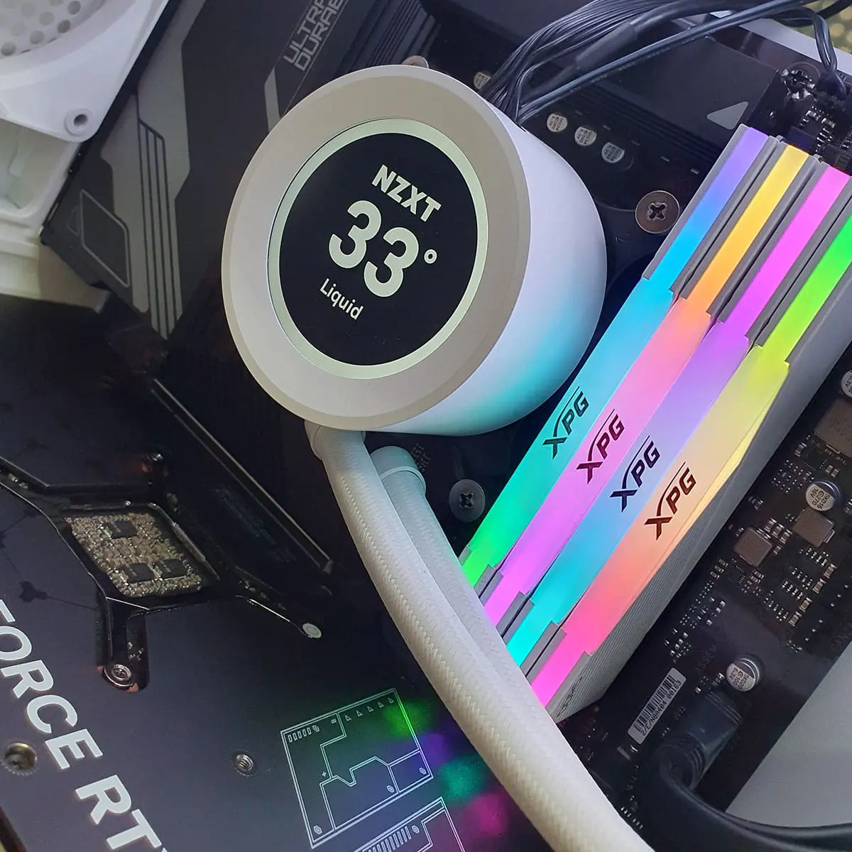 PC Gamer Dai Vernon White 4080 -ASSEMBLED PRO COMPUTER - Bulltech Store