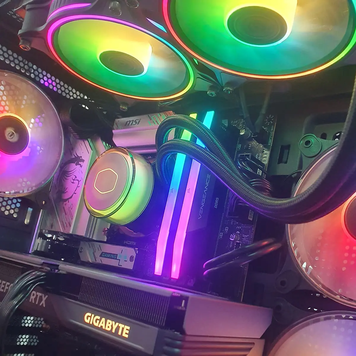 PC Gamer 4060 Gaming Rush Súper - ASSEMBLED PRO COMPUTER - Bulltech Store