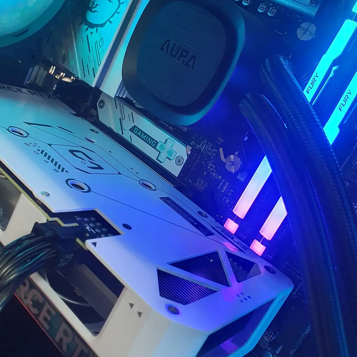 PC Gamer 4060 TI Aura Beast Gaming - ASSEMBLED PRO COMPUTER - Bulltech Store