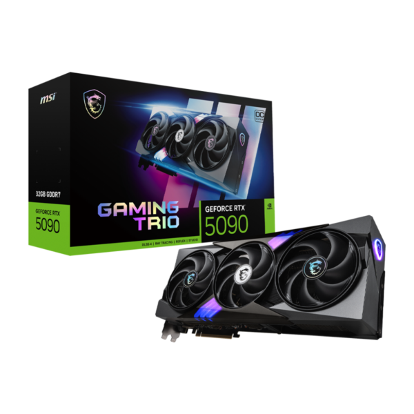 Tarjeta de Video NVIDIA GeForce RTX™ 5090 32G GAMING TRIO OC MSI - ASSEMBLED PRO COMPUTER - Bulltech Store - Tienda en CDMX