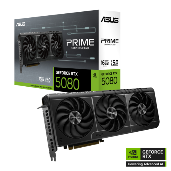 Tarjeta de Video ASUS PRIME GEFORCE RTX 5080 OC - ASSEMBLED PRO COMPUTER - Bulltech Store - Tienda en CDMX