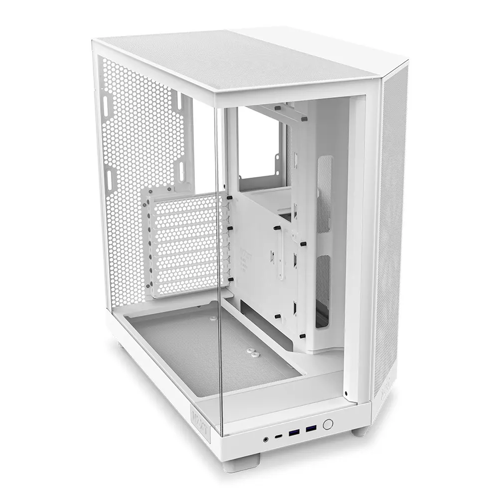 Gabinete NZXT H6 FLOW WHITE RGB