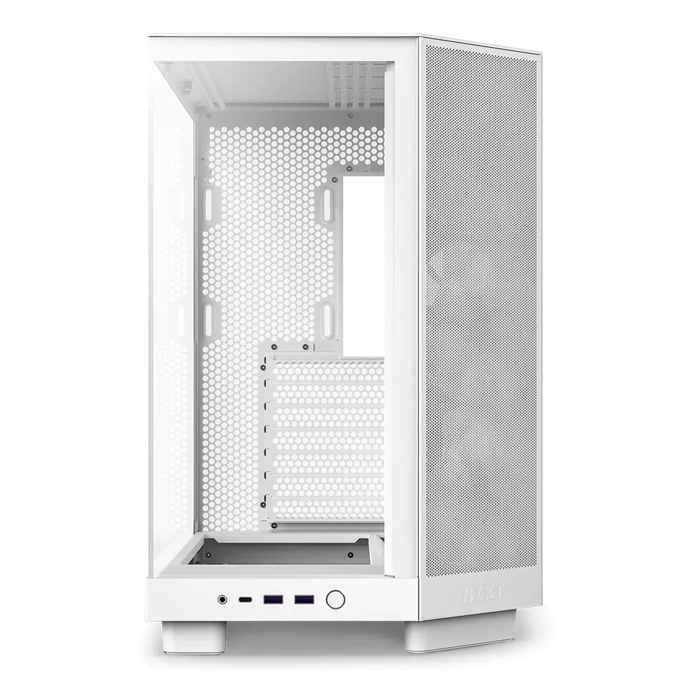 Gabinete NZXT H6 FLOW WHITE RGB