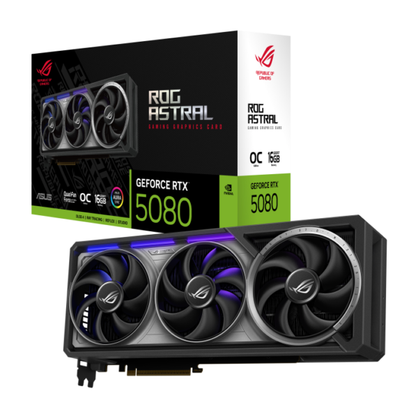 ROG ASTRAL NVIDIA GeForce RTX 5080 OC Edition - ASSEMBLED PRO COMPUTER - Bulltech Store - Tienda en CDMX