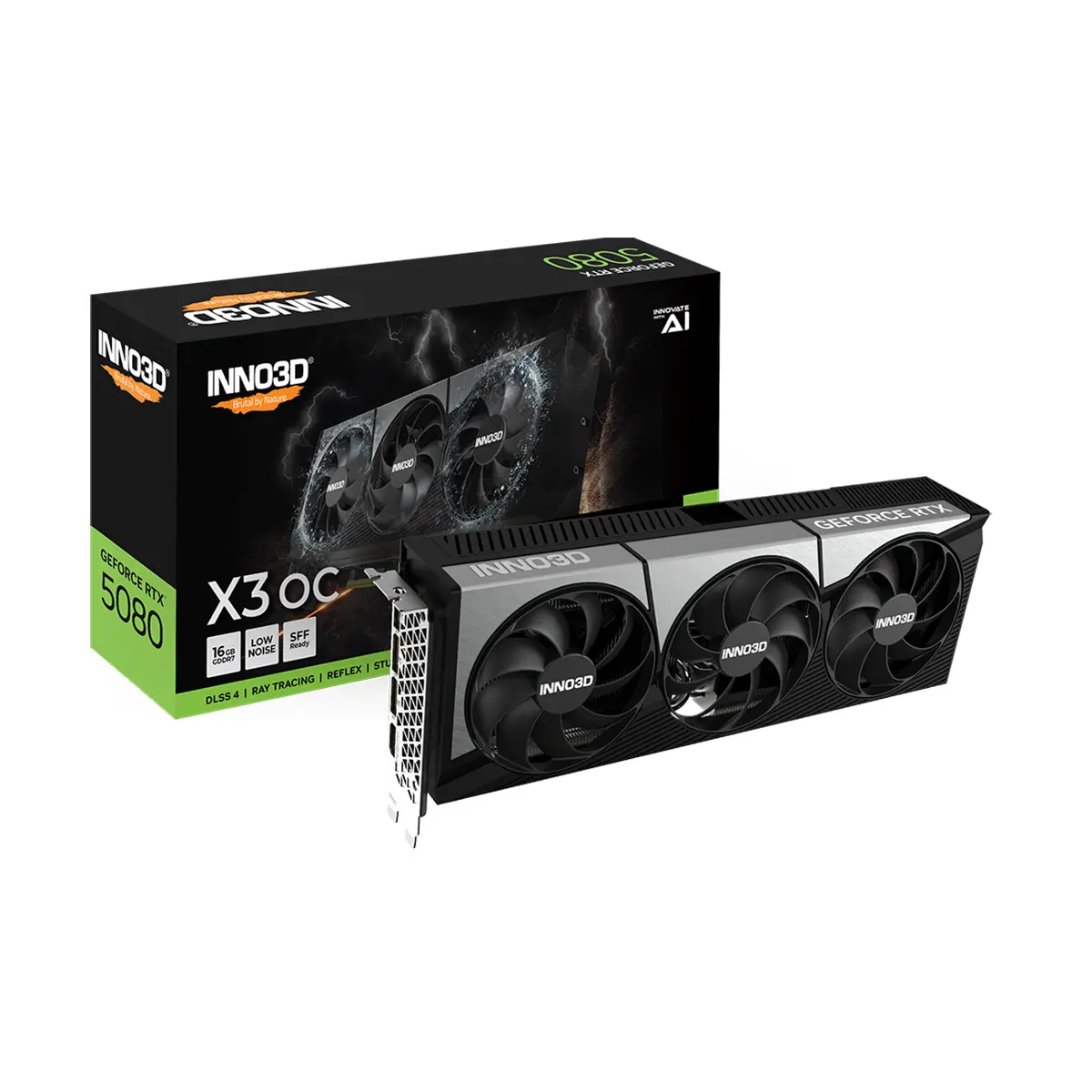 Tarjeta de Video INNO3D GeForce RTX 5080 X3 OC - ASSEMBLED PRO COMPUTER - Bulltech Store - Tienda en CDMX