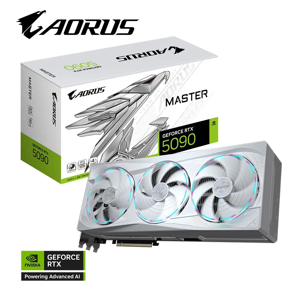 AORUS GeForce RTX 5090 MASTER ICE 32G