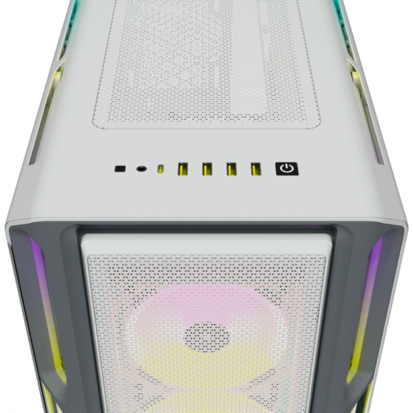 Gabinete Corsair iCUE 5000T | Cristal Templado | Midi Tower | ATX/EATX/Micro ATX | USB 3.1 | CC-9011231-WW