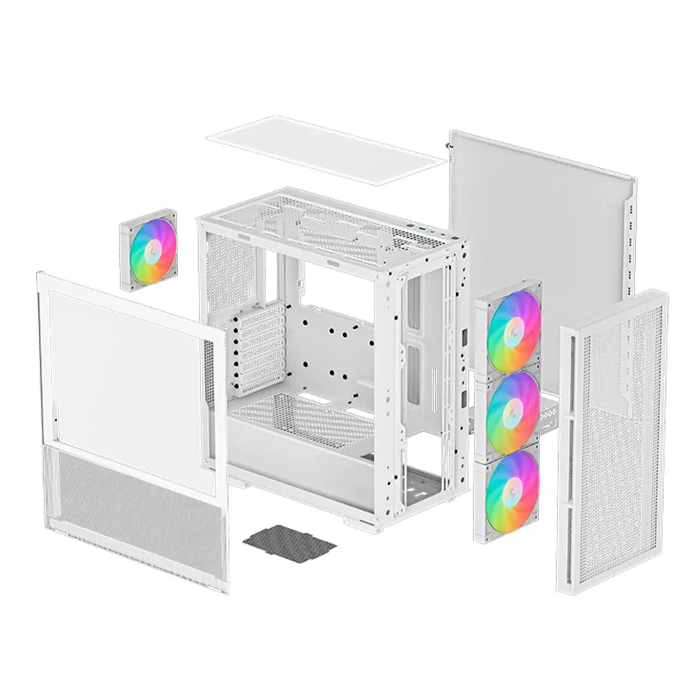 Gabinete Deepcool CH560 Blanco