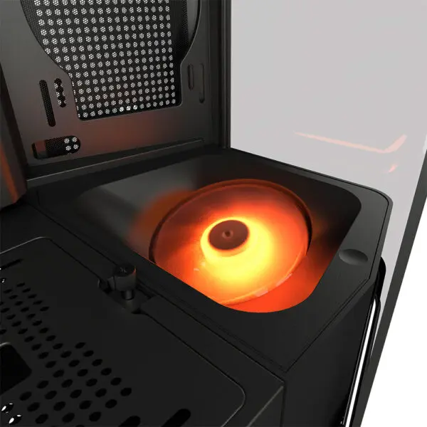 Gabinete Gamer Cougar FV270 RGB Negro