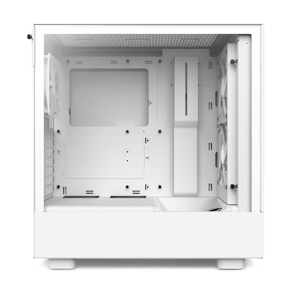 Gabinete NZXT H5 Flow RGB Blanco