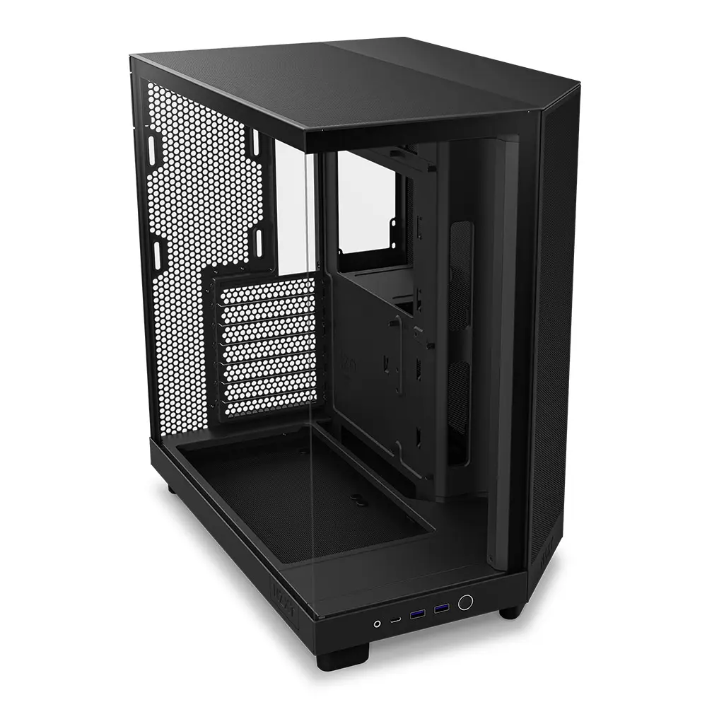 Gabinete NZXT H6 FLOW Negro RGB