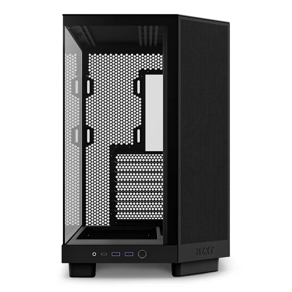 Gabinete NZXT H6 FLOW Negro RGB