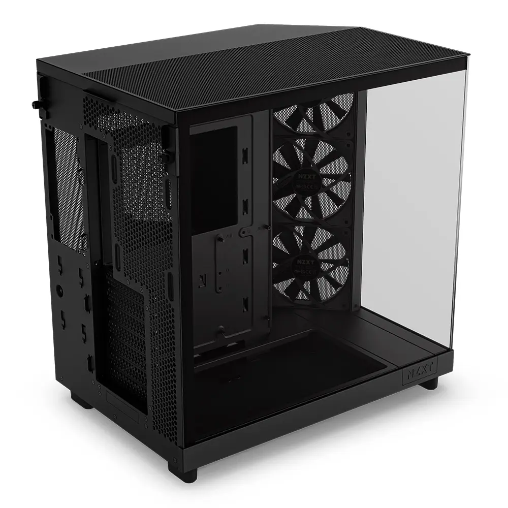 Gabinete NZXT H6 FLOW Negro RGB