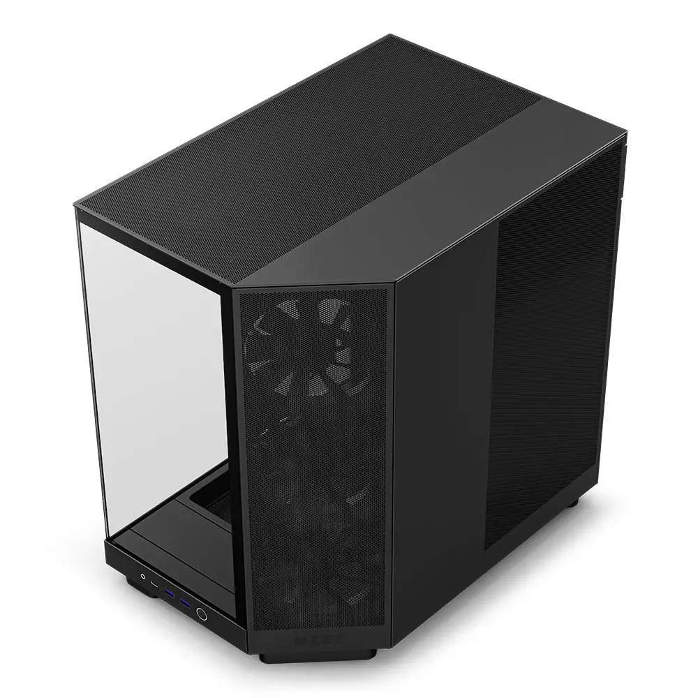Gabinete NZXT H6 FLOW Negro RGB