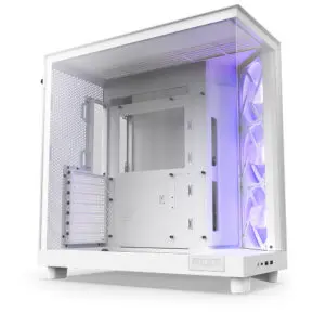 Gabinete NZXT H6 FLOW WHITE RGB