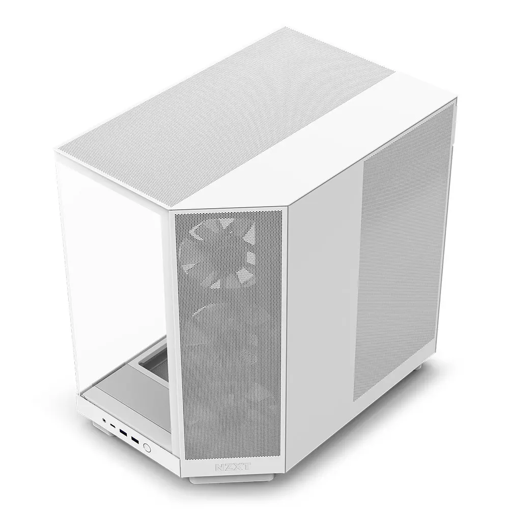 Gabinete NZXT H6 FLOW WHITE RGB