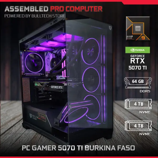 PC Gamer 5070 TI Burkina Faso - Bulltech Store - Tienda en CDMX