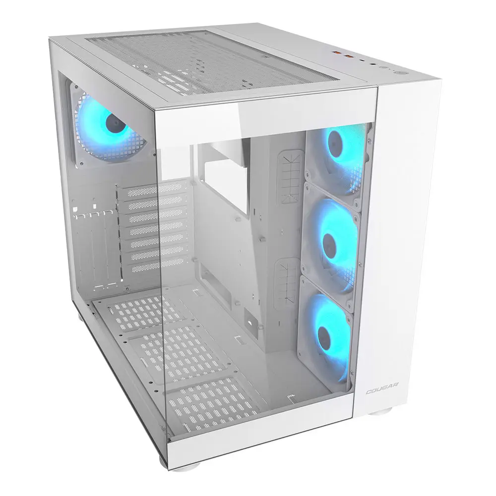 Gabinete Gamer Cougar FV150 White - Bulltech Store - Tienda en CDMX
