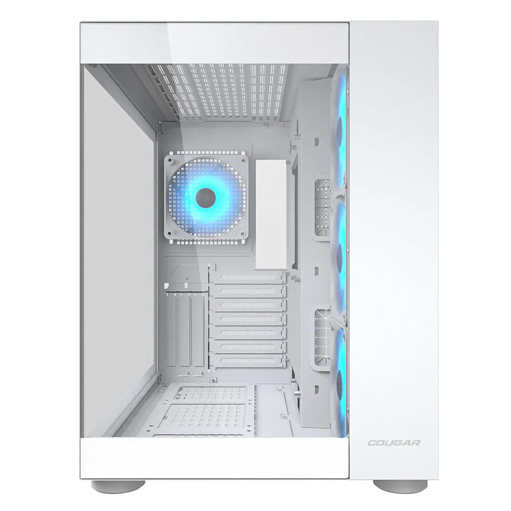 Gabinete Gamer Cougar FV150 White - Bulltech Store - Tienda en CDMX