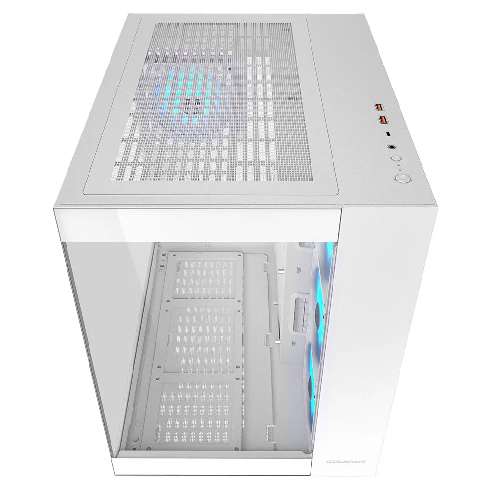 Gabinete Gamer Cougar FV150 White - Bulltech Store - Tienda en CDMX