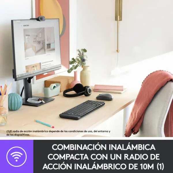 Kit de Teclado y Mouse Logitech MK220 - Back To School - Bulltech Store - Tienda en CDMX