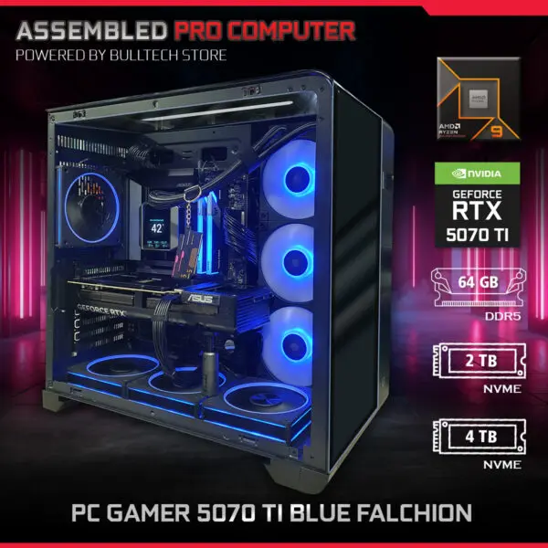PC Gamer 5070 TI Blue Falchion - Image 2