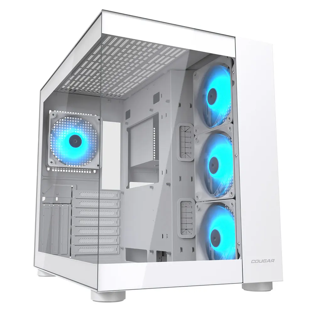 Gabinete Gamer Cougar FV150 White - Bulltech Store - Tienda en CDMX