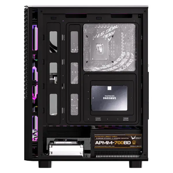 Gabinete Gamer Formula Mana Geometry - Bulltech Store - Tienda en CDMX
