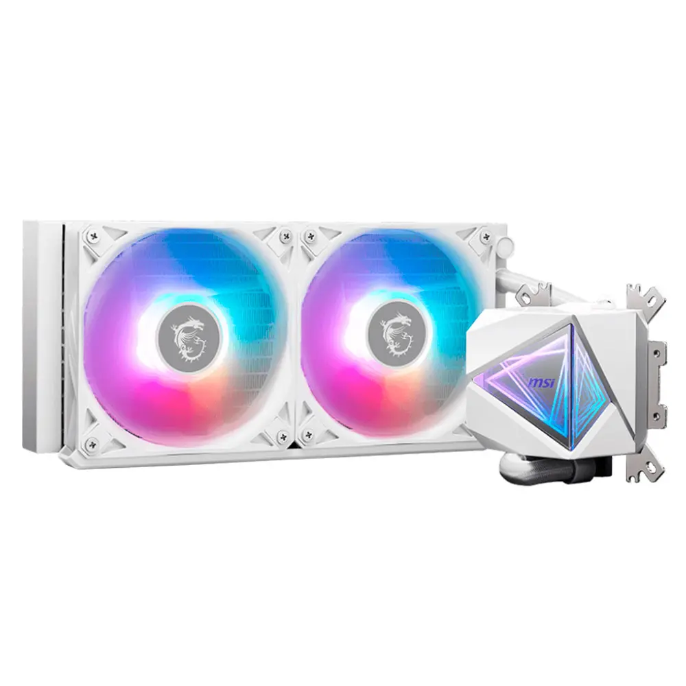 Enfriamiento Líquido MSI MAG CORELIQUID I240 White - Bulltech Store - Tienda en CDMX