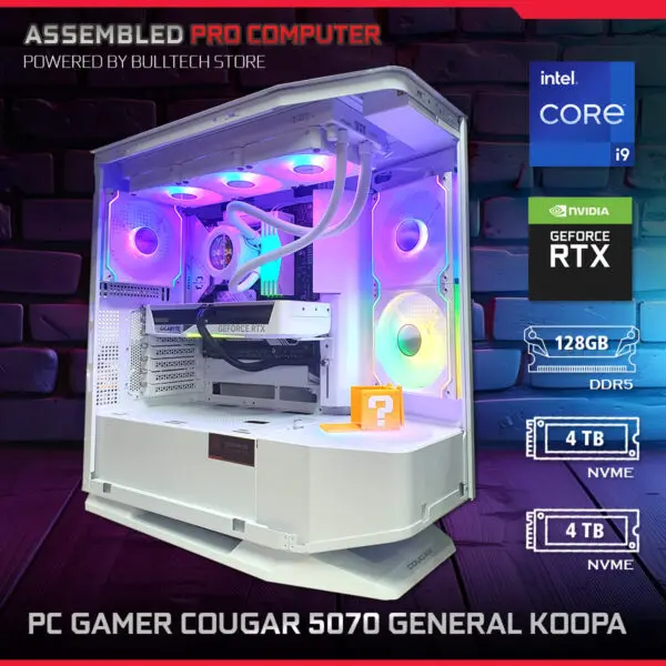 PC Gamer Cougar 5070 General Koopa - Bulltech Store - Tienda en CDMX