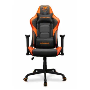 Sillla Gamer Cougar Armor Elite Negro con Naranja - Bulltech Store - Tienda en CDMX