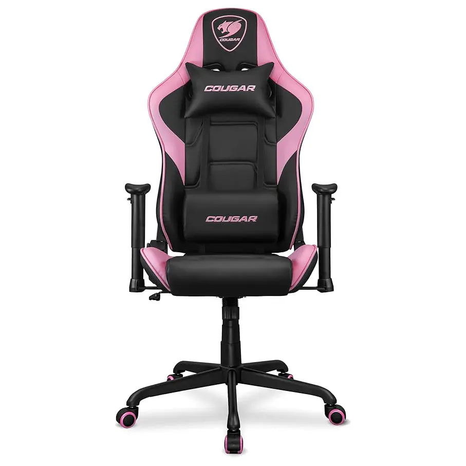Sillla Gamer Cougar Armor Eva Negro con Rosa - Bulltech Store - Tienda en CDMX