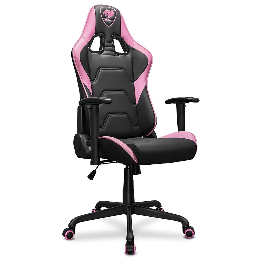 Sillla Gamer Cougar Armor Eva Negro con Rosa - Bulltech Store - Tienda en CDMX