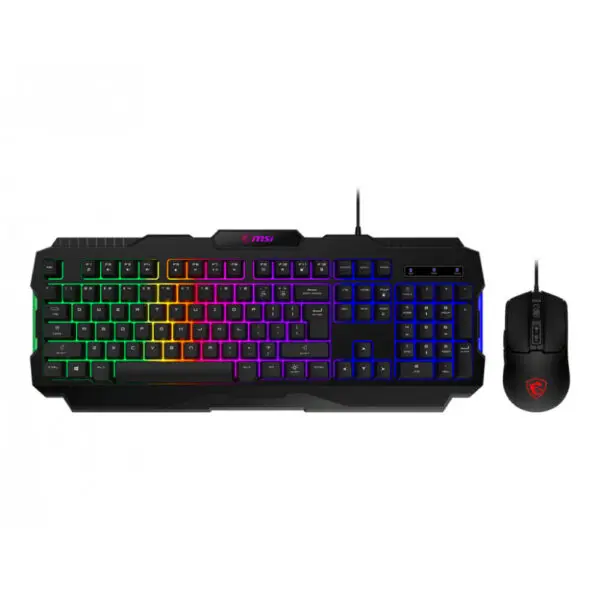 Combo Gamer de Teclado y Mouse MSI FORGE GK100 - Bulltech Store - Tienda en CDMX